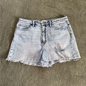 Denim Distressed Women's Shorts